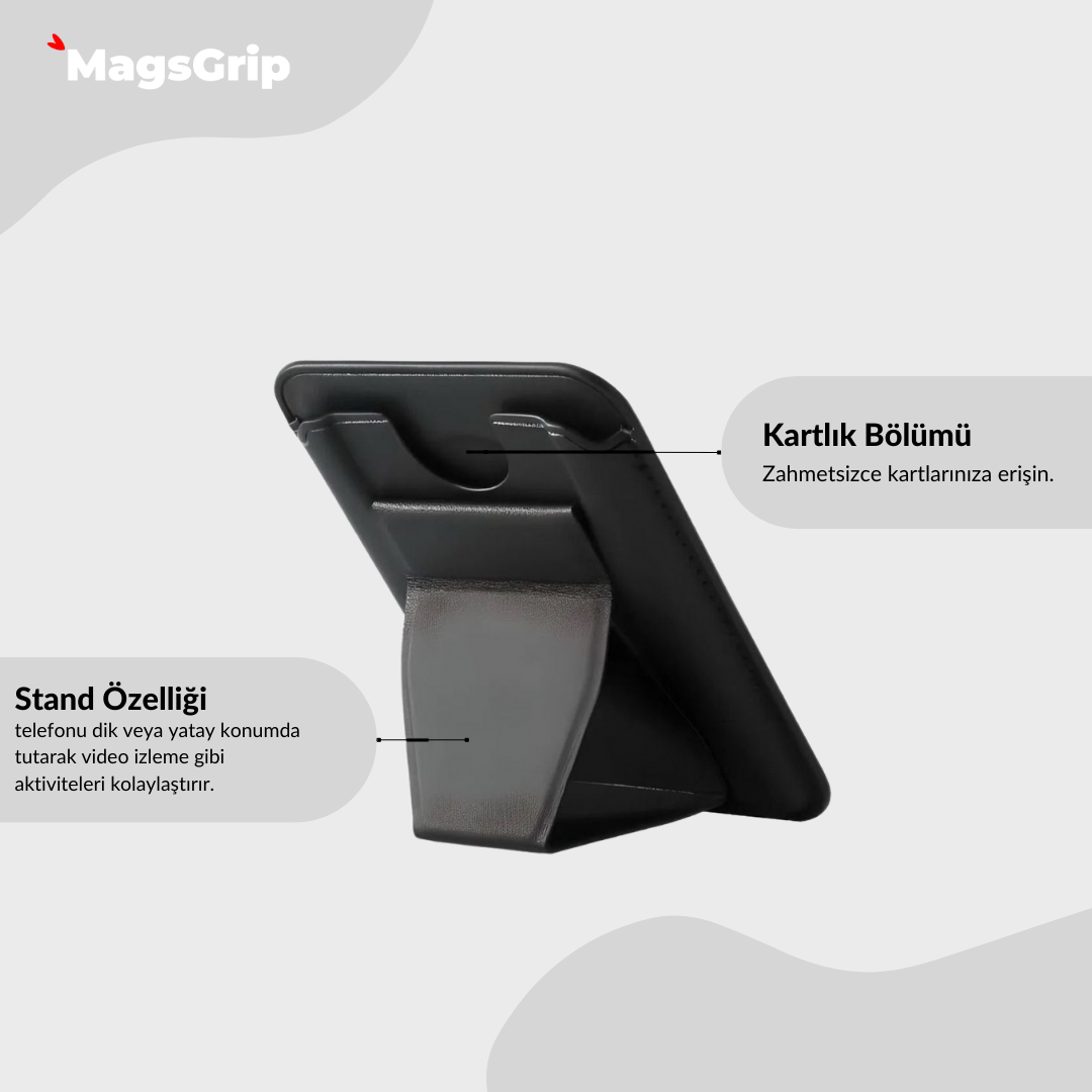 MagFix Magsafe Kartlık / Cüzdan